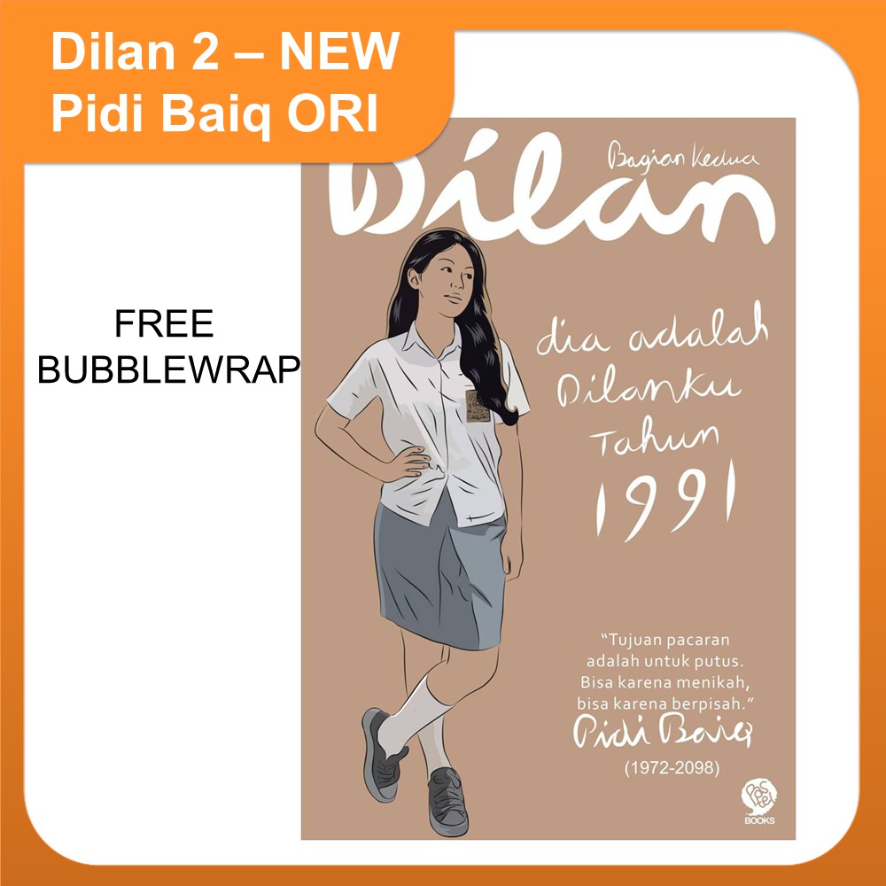 Novel Remaja Novel Dilan 2 Original Shopee Indonesia