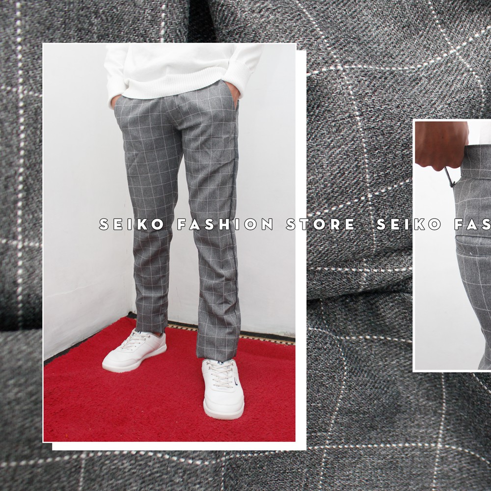 CELANA CHINO TARTAN PRIA TARTAN PANTS CELANA TARTAN PRIA CELANA MOTIF KOTAK2 TARTAN PRIA