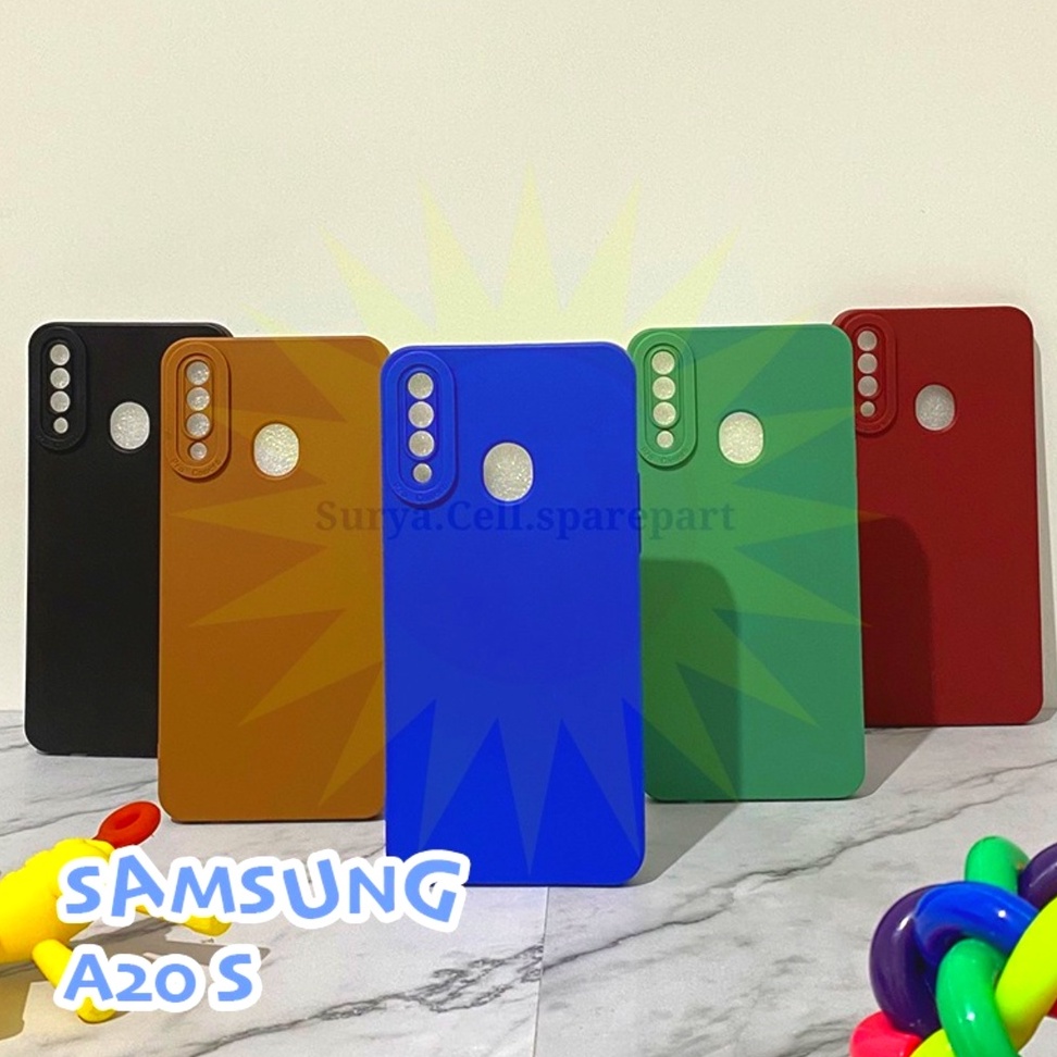 Case Slim Matte Pro Camera Samsung A20S - SC