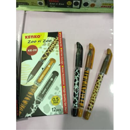 

Pulpen Gel Kenko Zoo N Zoo KE-20 atk