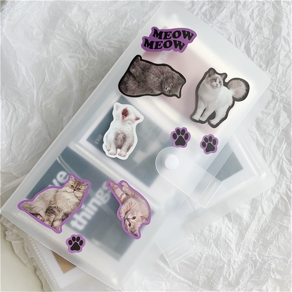 aaoottuuoo5.id Cod   120 / 240 Capacity Album Frosted Transparent Postcard Photo Souvenir Holder Storage Card Book