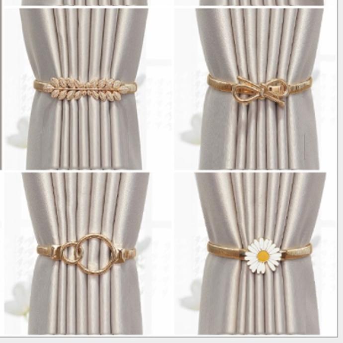 Luxury Hook Pengait Jepit Horden Gorden Emas Gold Silver Mewah Sultan Stainless Hiasan Rumah Kamar M