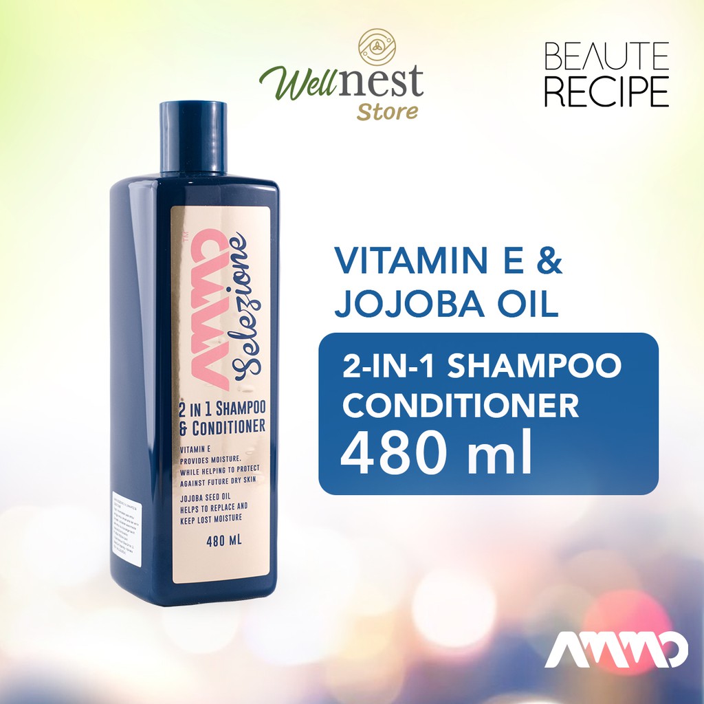 Beaute Recipe Ammo Selezione 2 in 1 Shampoo & Conditioner - 480ml