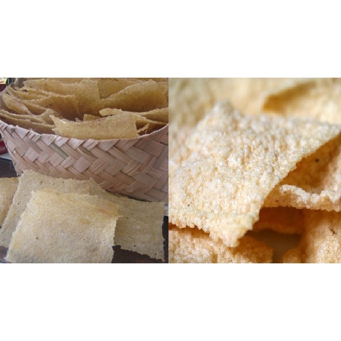 

KRUPUK PULI LEMPENG BERAS GURIH RENYAH KHAS ASLI MADIUN 500 GR / 1/2 KG KERUPUK PULI KERUPUK LEMPENG