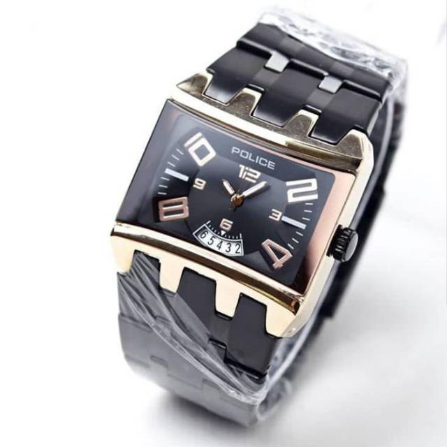 JAM COWOK RANTAI PETAK MURAH BAGUS STAINLESS