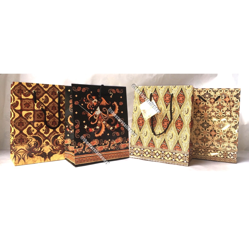 

(1 Biji) Paper Bag Batik KIKY Kecil B Goodie Bag Tas Tali