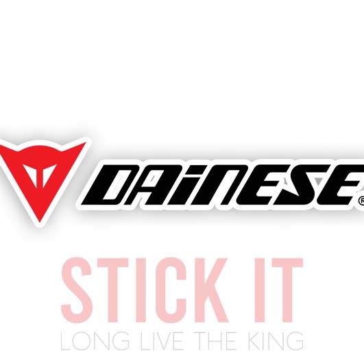 

Stiker Dainese sablon setrika DTF kaos baju sticker fashion 38