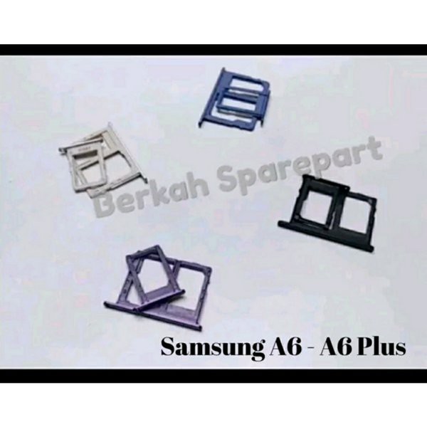 Simtray sim tray Slot sim Tempat Sim card Samsung A6 - A6 Plus 2018 /R_sh8