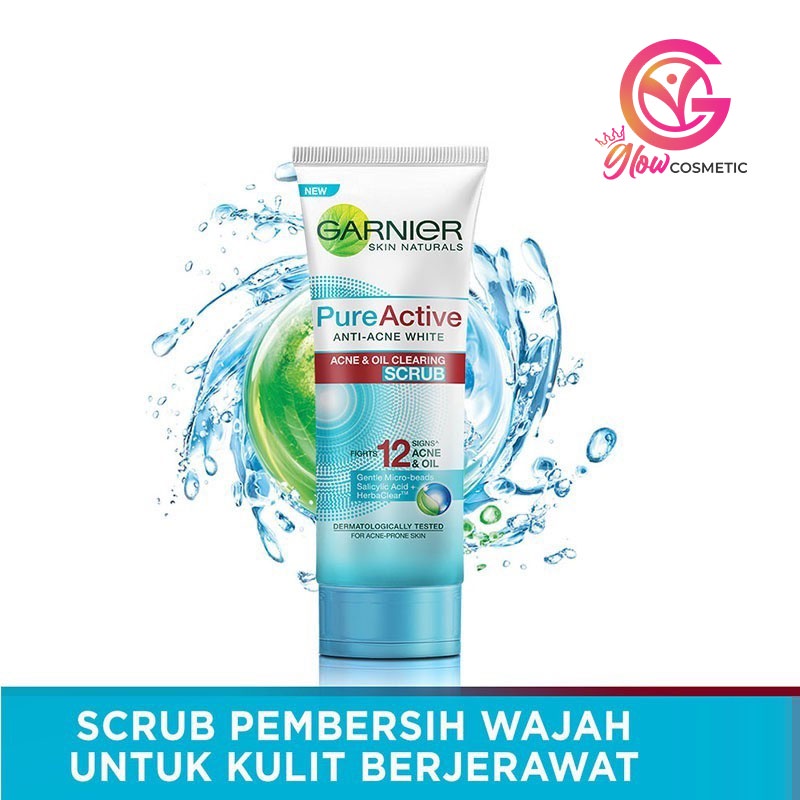 GARNIER PURE ACTIVE ANTI-ACNE WHITE SCRUB