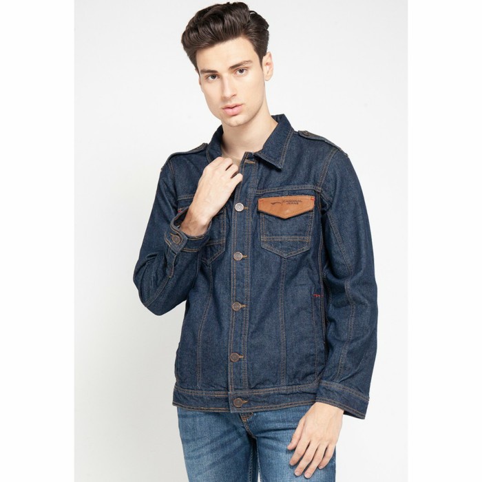 CARDINAL - JACKET JEANS PRIA ORIGINAL - Jaket Denim