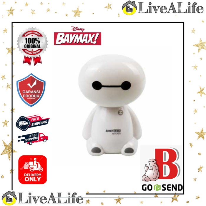 Baymax Lampu Meja Lampu Tidur LED