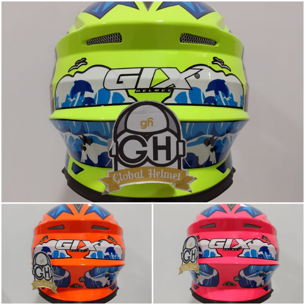 HELM CROSS GIX CROSS MOTIF SHARK ALL COLOR JPX CROSS