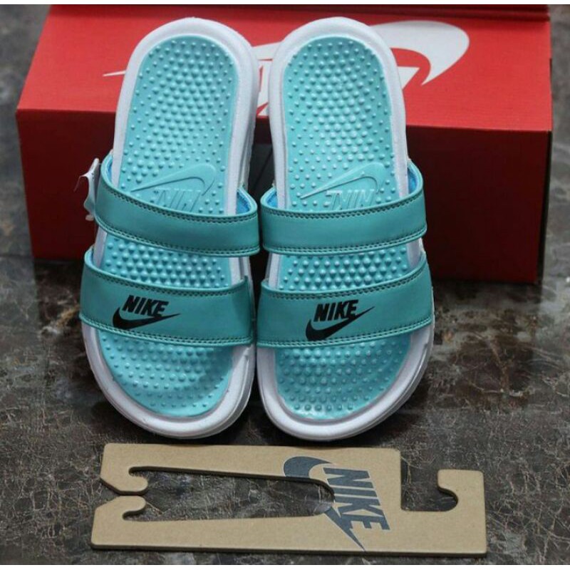 Sandal Wanita Nike Benassi Duo Ultra Slides Original, Sandal Slides Murah