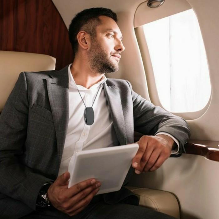 AVIAIR TRAVO PUR BLACK AVP858 RS PERSONAL AIR PURIFIER PORTABLE