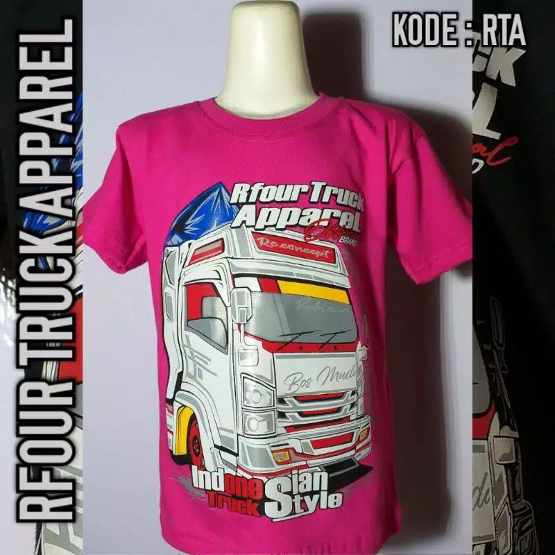 Kaos anak/ kaos truck anak