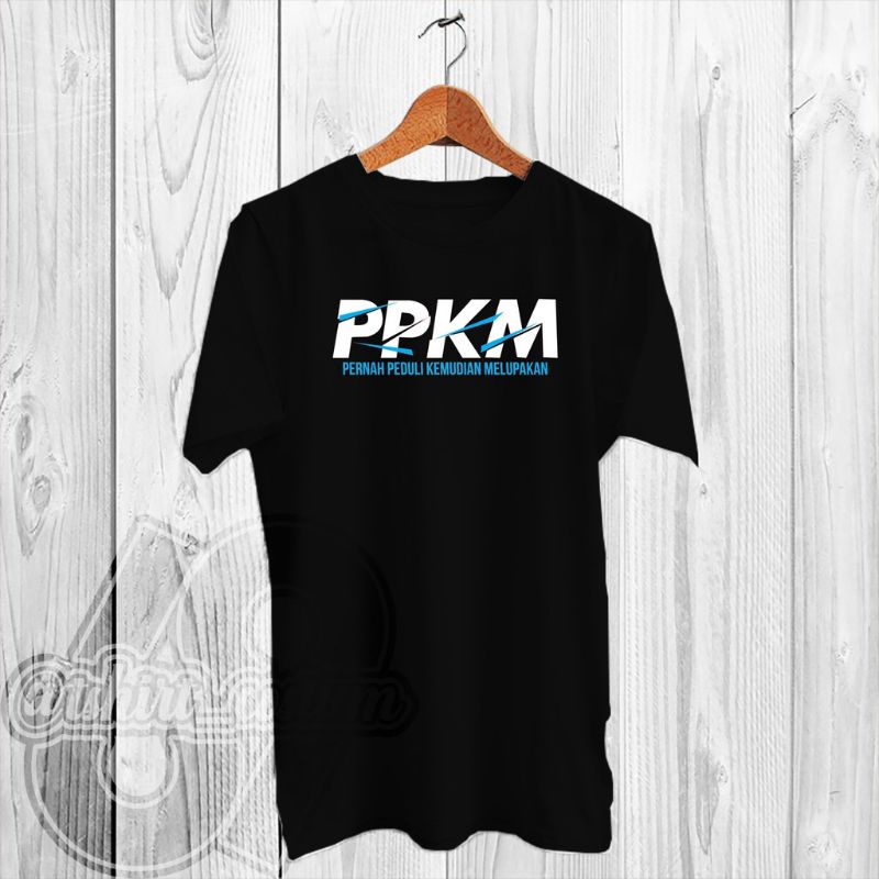 baju kaos ppkm bahan katun combed 100% original