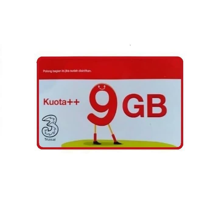 f.Tri Pamax 9GB Kuota SA4