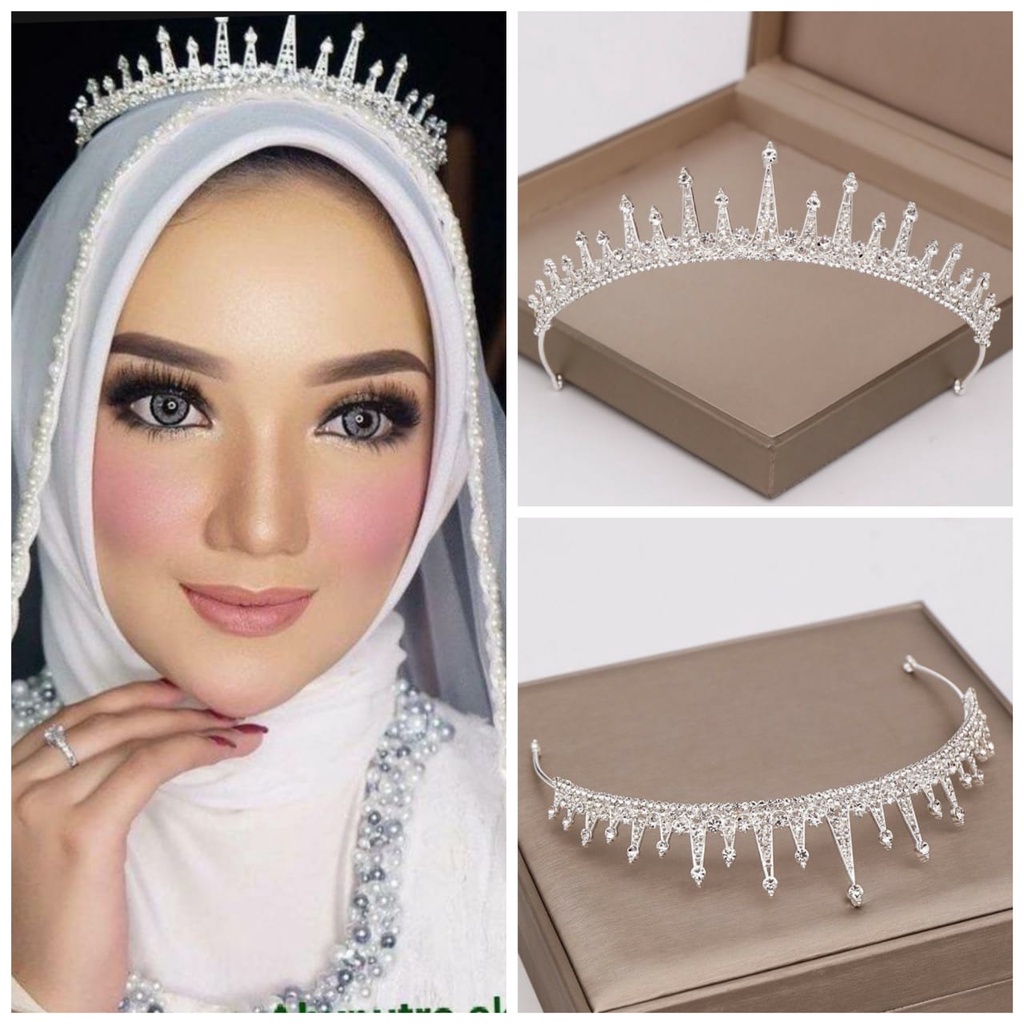 City Crown - Mahkota Pengantin Elegan - Bridal Crown - Aksesoris Bridesmaid