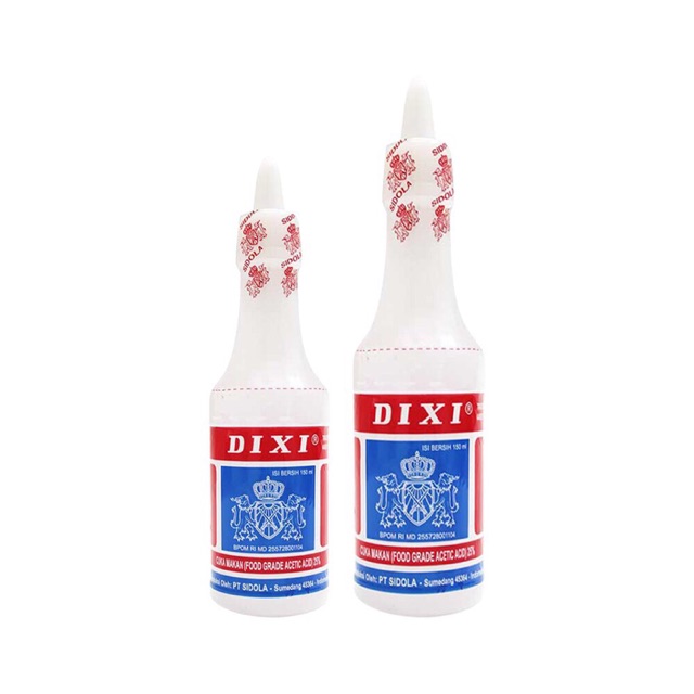 

Cuka 150ml & cuka 99 ukuran kecil