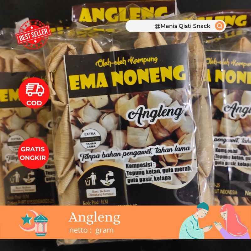 

ANGLENG OLEH OLEH KAMPUNG EMA NONENG berat 250G
