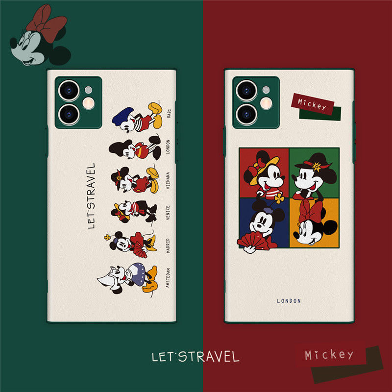 Case Motif Kartun Kotak-Kotak Untuk Iphone