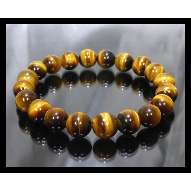 Transhu Batu Akik Tiger  Eye  Asli 