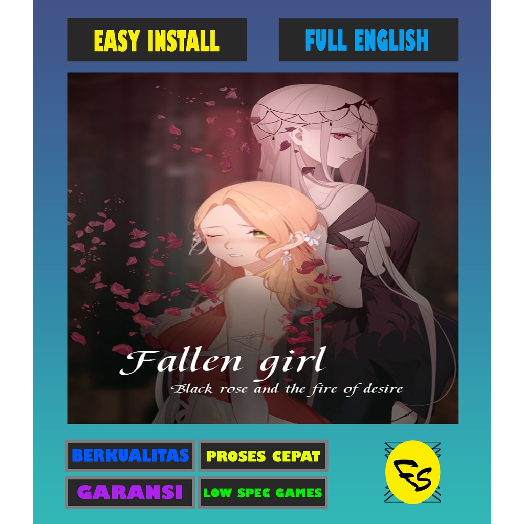 Game PC Fallen girl – Black rose and the fire of desire Game VN