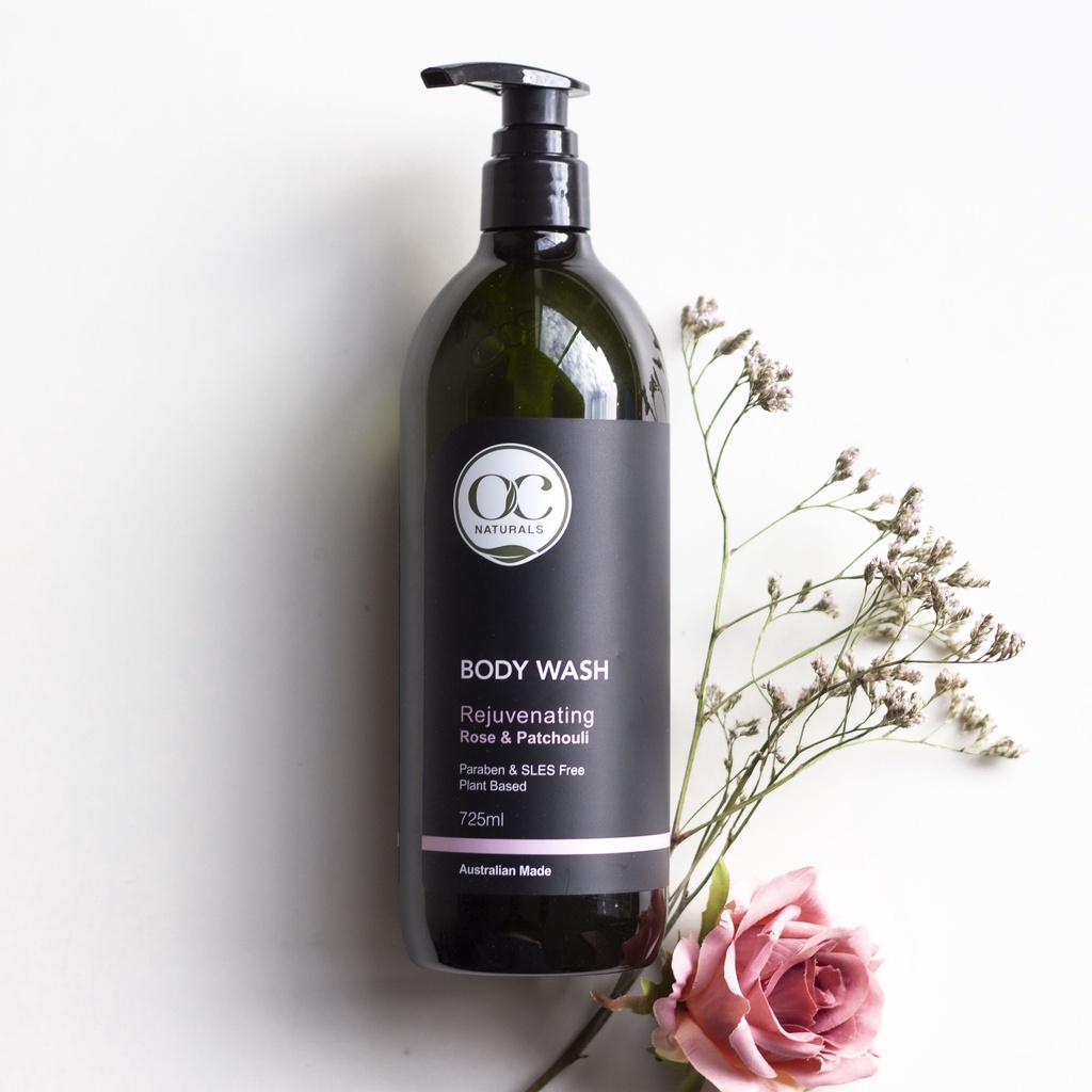 Organic Care Rejuvenating Body Wash - Rose & Patchouli (725ml)