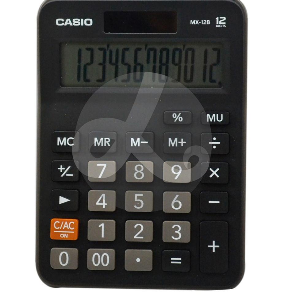 

mst⭐90 Calculator Kalkulator CASIO MX-12B MX 12 B Dekstop Calculator Original [trims.ya]⭐