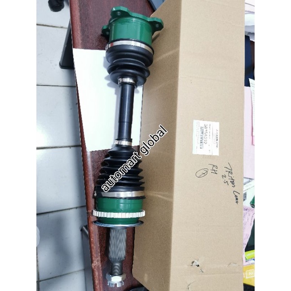 drive shaft cv joint as roda depan triton abs rh kanan