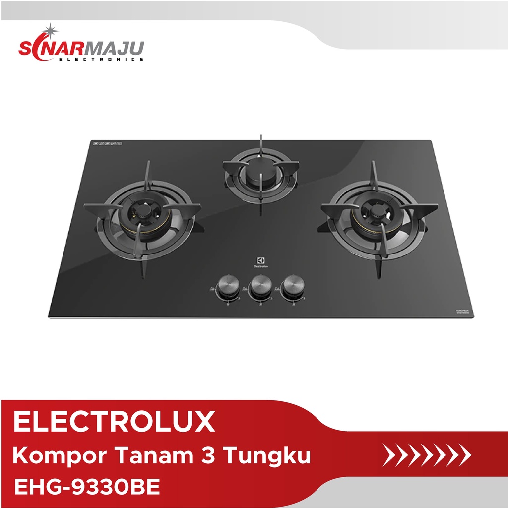 Electrolux Kompor Tanam 3 Tungku EHG-9330BE