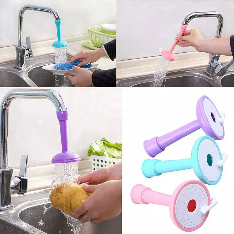 Sambungan Kran Air Wastafel Elastis Shower Keran Tambahan