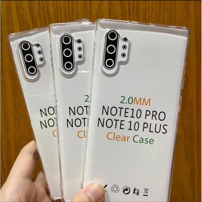 Samsung Note 10 / Note10+ Cover Softcase HD Ultra Clear Silikon Soft Case Shockproof Bening Note 10 Note10 Pro Note 10 Lite