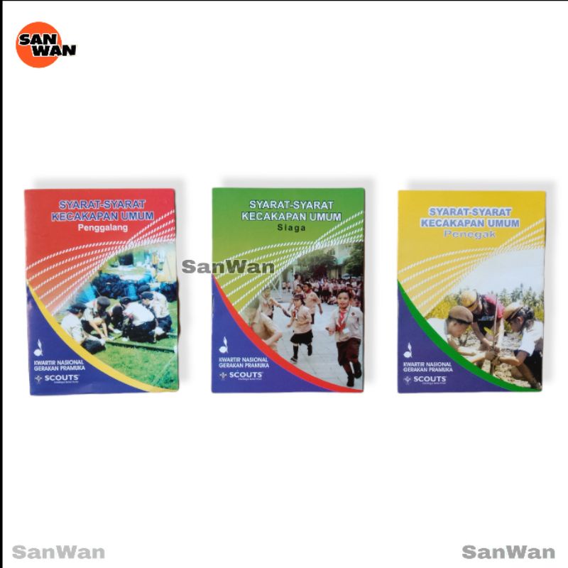 Buku Saku Pramuka Dan SKU aksesoris Pramuka