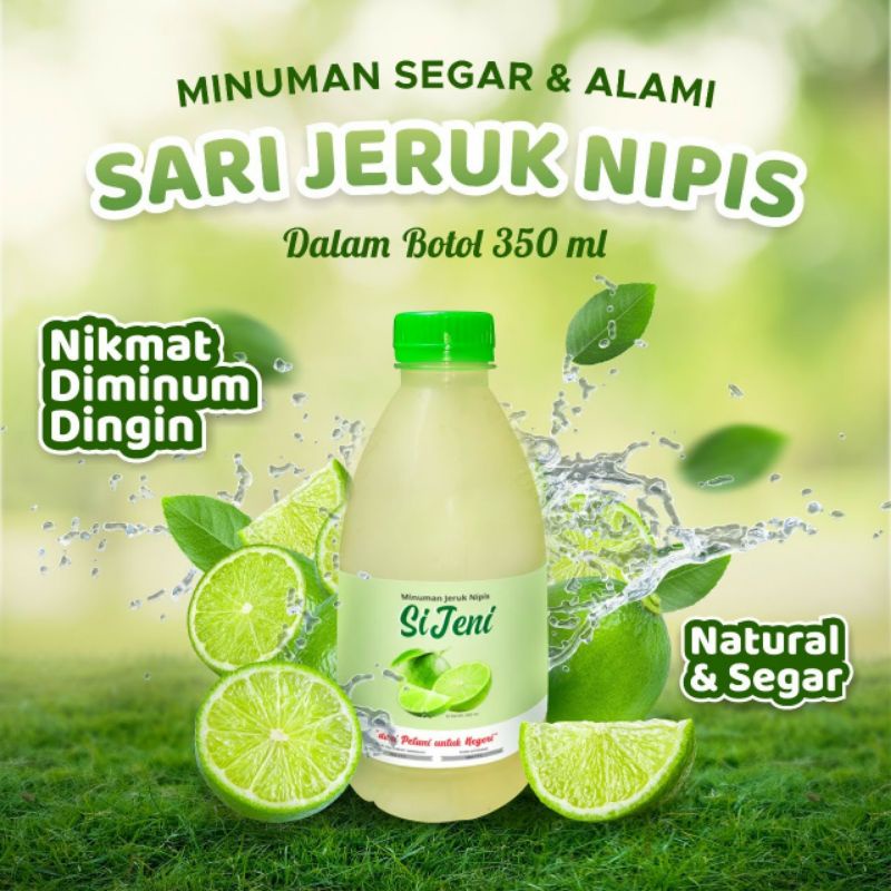 

Sari jeruk nipis "Si Jeni