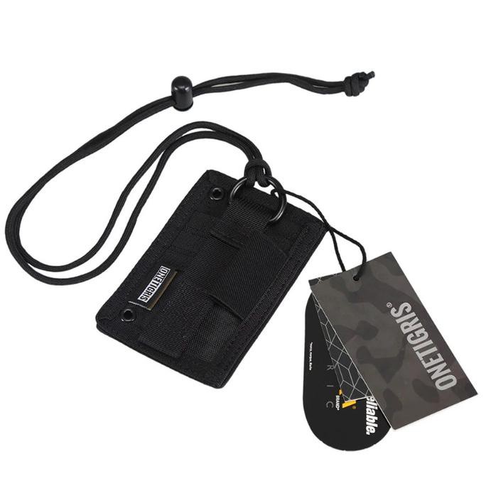 

READY BAYAR DITEMPAT ORI Lanyard ID Card One Tigris / ID Card Holder ONETIGRIS / One Tigris - Hitam