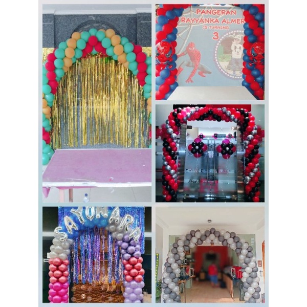 paket dekorasi balon gapura/balon gate