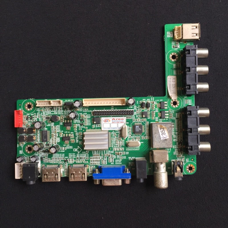 MB - MAINBOARD - MESIN TV POLYTRON PLD 32V710E - 32 V 710 - 32 V - 32V - 32