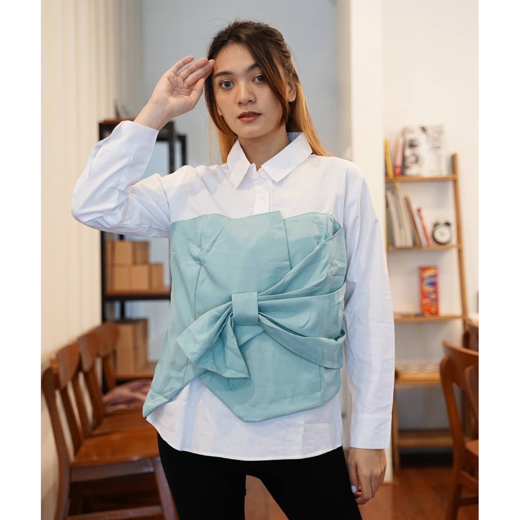 CHLOE SHIRT - kemeja wanita tangan panjang