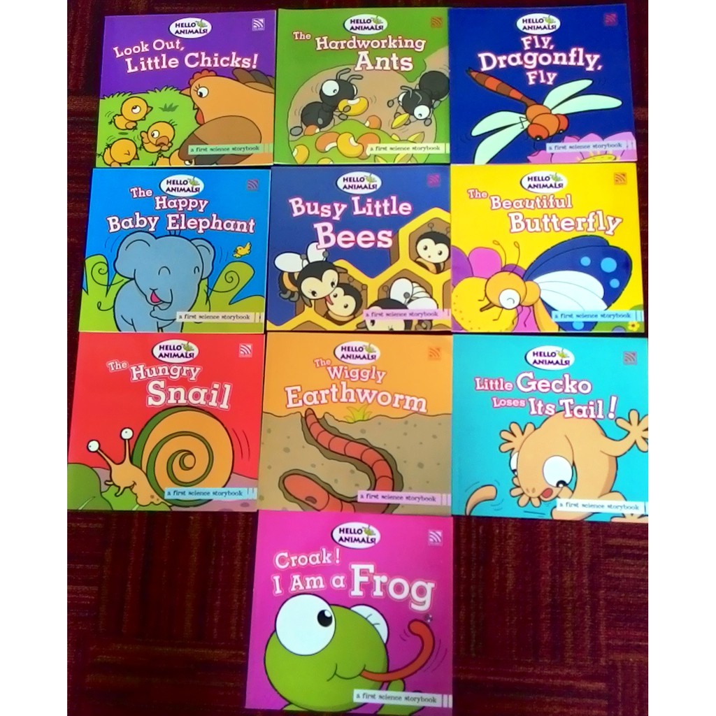 Buku Cerita Anak Berbahasa Inggris Science Storybook Shopee Indonesia