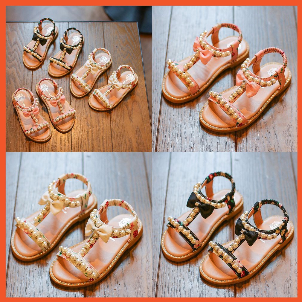  Bayar Di Tempat SF Sandal  Kulit  Anak  Perempuan Model  