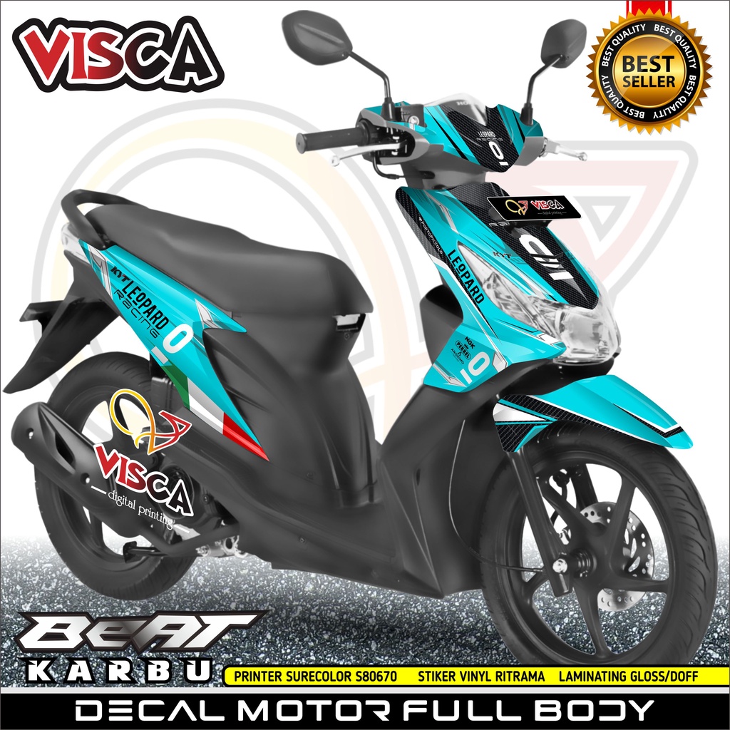 Decal Beat Karbu Decal Beat Full Body Stiker Beat Karbu Full Body Dekal Beat Karbu Striping Beat Kar