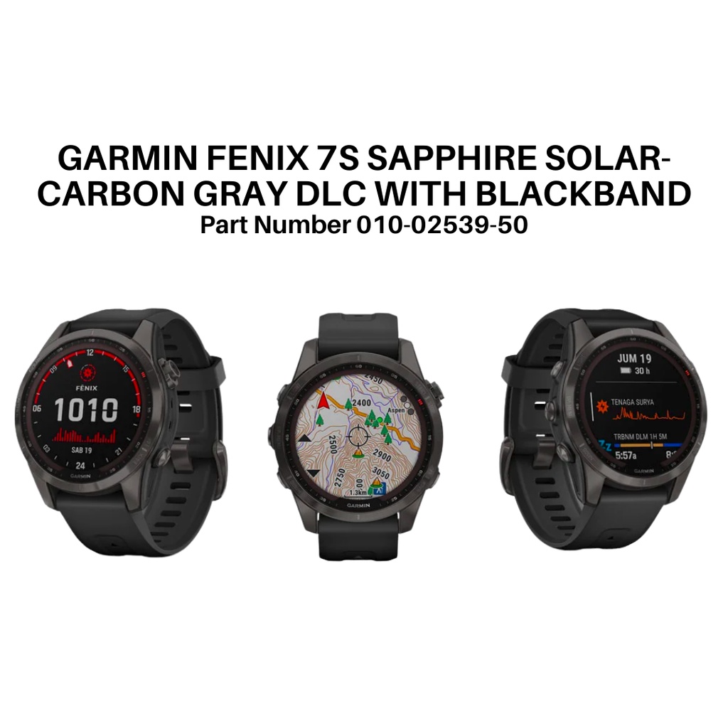 GARMIN SMARTWATCH FENIX 7S SAPPHIRE NEW GARANSI RESMI TAM