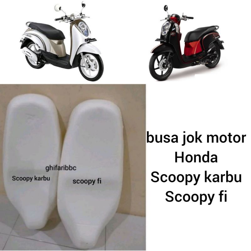 busa jok motor SCOOPY CARBU DAN SCOOPY FI