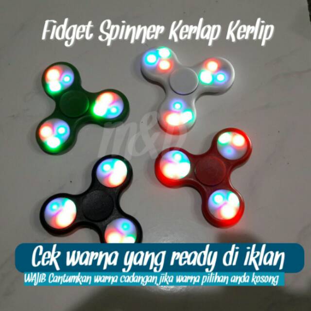 Spinner Lampu Kerlap Kerlip Istimewa