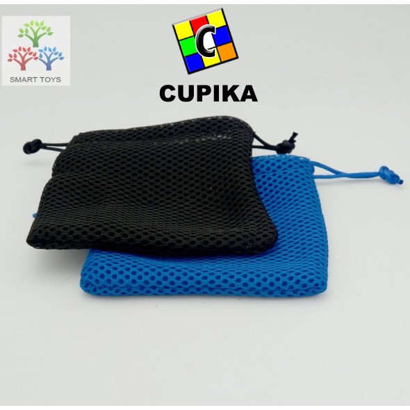 Sarung Rubik Pouch Rubik Kantong Rubik 3x3 termurah Hitam AirFlow