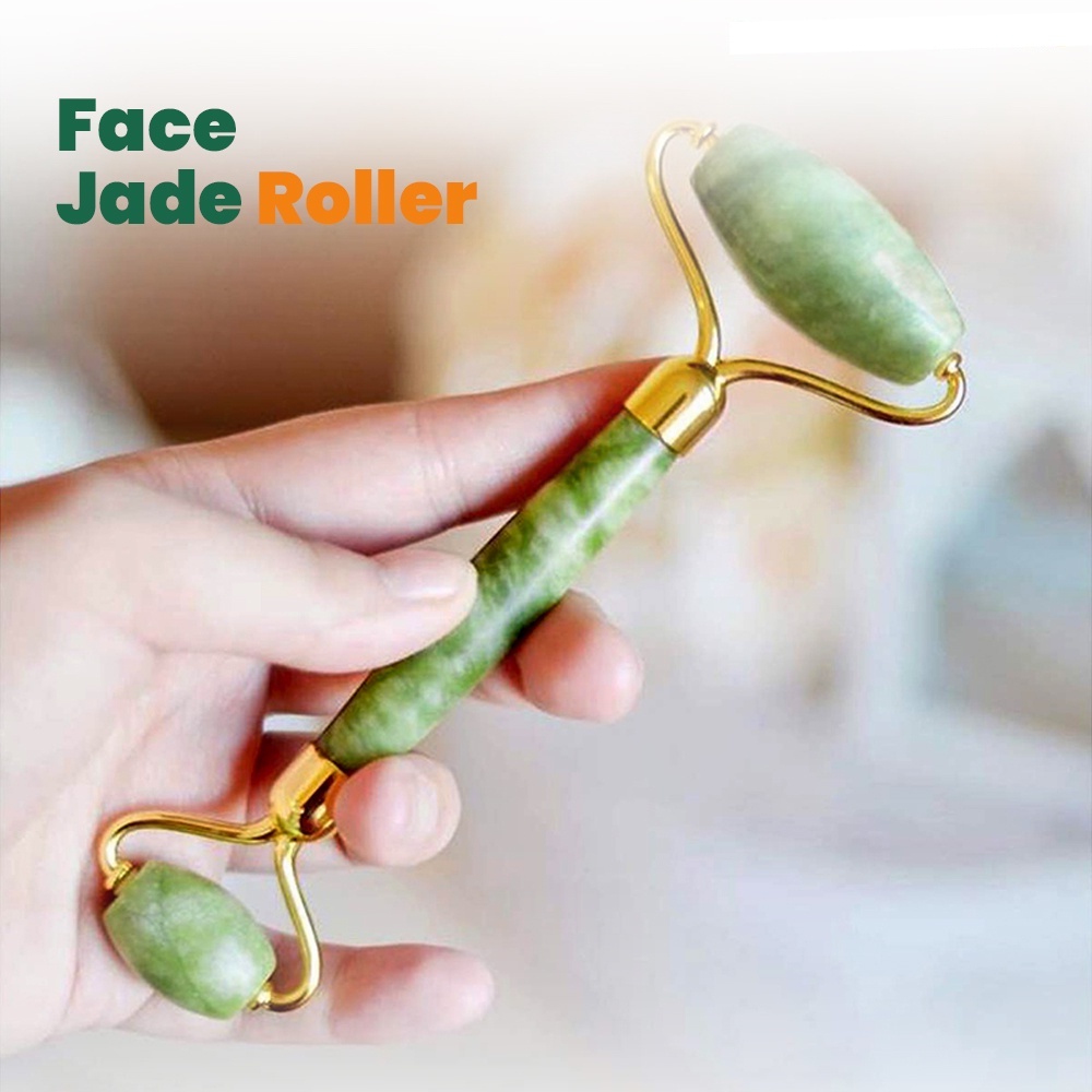 Jade Roller Face Alat Roller Wajah Facial Face Massage