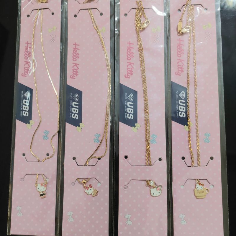 Kalung Anak Hello Kitty Hellokitty UBS kadar 700 16 k