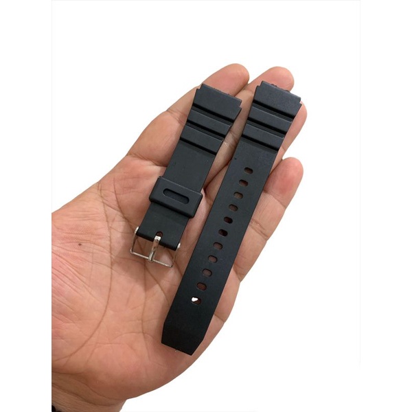 Strap Tali Jam Tangan Karet Lug 18MM sport