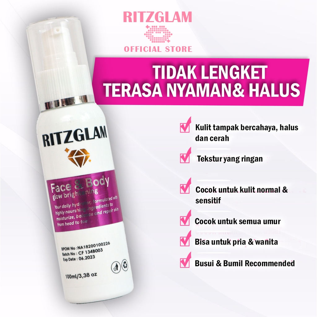 Ritzglam Collagen Brightening Face &amp; Body - Next Level FaceBody Care